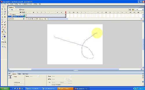 Flash - A screen shot of motion guide in Flash Flash - A screen shot of motion guide in Flash