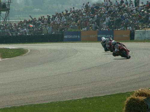 Not a Picture of me - Picture was taken at BsB Super bike Races At Thruxton 2007