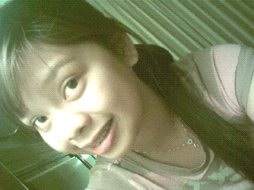 new bangs! - this photo was taken at fontana. my bangs' comeback! wooot!