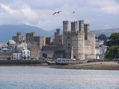 Caernarfon Castle, North Wales - The seat of the Prince of Wales
