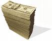 Money - A hill of money.