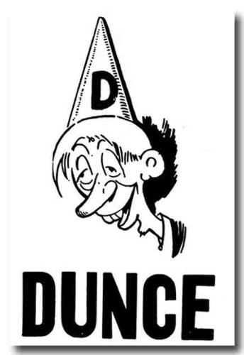 Carlys Dunce Cap - Carlys dunce cap