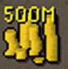 runescape money - 500mill in runescape money i took a picture of