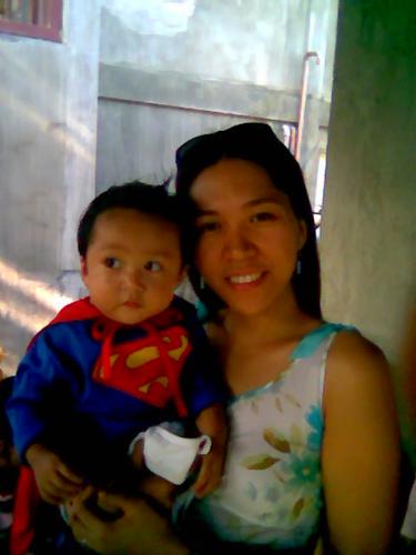 me with my nephew - This picture was taken during my nephew's first birthday November of 2006. His parents dicided that he'd be superman, so he was dressed up as such.