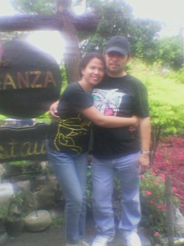 my wife and I - taken last sept. 2006 in Baguio City, a mountain resort and the summer capital of the Philippines