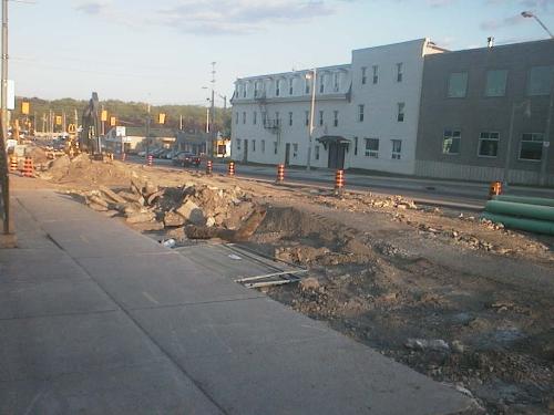 Construction Goes On For Miles!!!  - It looks like it stretches on forever.