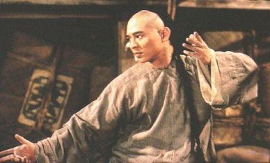 jet li - jet li in one of his once upon a time in china movies.