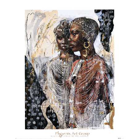 We are sisters - A painting called.......we are sisters.