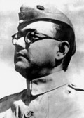 Subhash Chandra Bose  - Known as Netaji (leader), Mr. Bose was a fierce and popular leader in the political scene in pre-independence India . He was the president of the Indian National Congress in 1937 and 1939, and founded a nationalist force called the Indian National Army. He was acclaimed as a semigod, akin to the many mythological heroes like Rama or Krishna, and continues as a legend in Indian mind. Subhas Chandra was born on January 23rd 1897 in Cuttack as the ninth child among fourteen, of Janakinath Bose, an advocate, and Prabhavati Devi, a pious and God-fearing lady. A brilliant student, he topped the matriculation examination of Calcutta province and passed his B.A. in Philosophy from the Presidency College in Calcutta. He was strongly influenced by Swami Vivekananda's teachings and was known for his patriotic zeal as a student. His parents' wishes kept him away from the Indian freedom struggle and led him into studies for the Indian Civil Service in England. Although he finished those examinations also at the top of his class (4th), he could not complete his apprenticeship and returned to India, being deeply disturbed by the Jallianwalla Bagh massacre. He came under the influence of Mahatma Gandhi and joined the Indian National Congress (a.k.a. Congress). Gandhiji directed him to work with Deshbandhu Chittaranjan Das, the Bengali leader whom Bose acknowledged as his political guru. Bose was outspoken in his anti-British stance and was jailed 11 (eleven) times between 1920 and 1941 for periods varying between six months and three years. He was the leader of the youth wing of the Congress Party, in the forefront of the trade union movement in India and organized Service League, another wing of Congress. He was admired for his great skills in organization development .