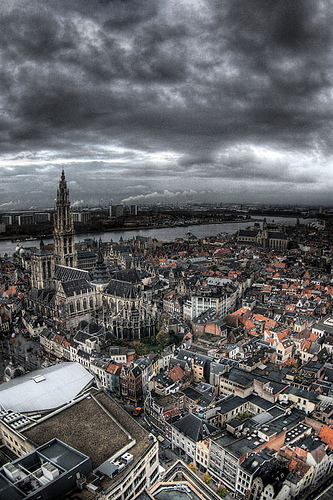 storm city - A city waiting for the storm to come