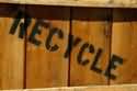 recycle - Recycle stamped on box.