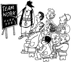 working - team work