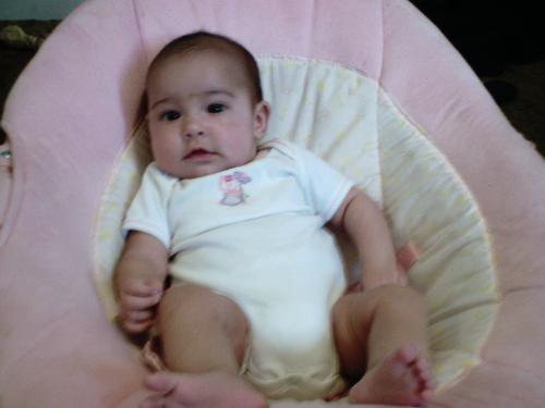 zoey doll - showing off her monkey feet. lol she has my feet. lol