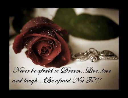 Love and Encouragement - A few treasured words for all my friends in return for the love, support and encouragement they have shown me.