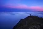This photo says the last day of the world - Here it is shown the last 24 hr of the world to enjoy.