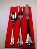 sppon, fork and knife - which one do you use when eating?