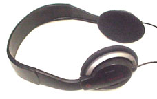 Headphones - A picture of a pair of headphones.