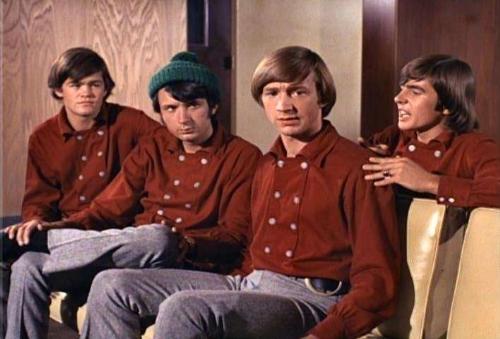 The Monkees - Davy, Mickey, Mike, and Peter who formed the group The Monkees