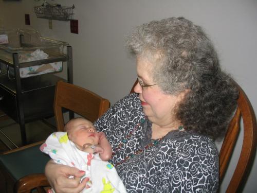 New Granddaughter - I just can't wait till I get to hold this sweet little baby again. Cecilia is only my second grandchild and my first granddaughter. I guess you could say I'm really proud of her.