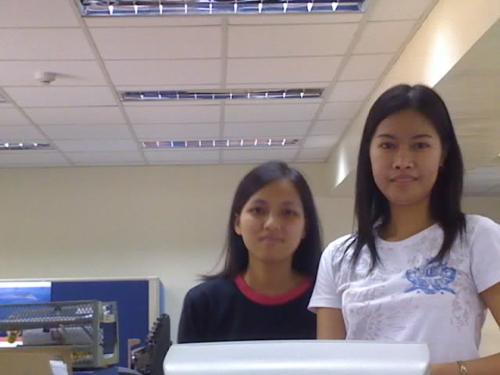 me and gara - i'm the one at the middle