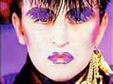 Steve Strange - Visage frontman, and club impressario.