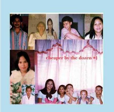 cheaper by the dozen_js - This is my kinda cheaperbythedozen family. After watching the cheaper by the dozen movie part one. We called our family by that movie for in one way or another our family is like that. Even if the 11th and 12th members is our parents.