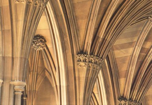 John Rylands Library in Manchester - Recently renovated to combine old with new architecture, and housing many historical and educational texts, this beautiful building is in Manchester's City Centre