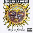 sublime sun - 40 oz. to freedom album cover.  Sublime sun.