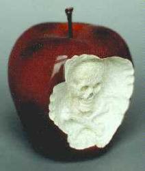 poison apple - mushy apples are poison!!