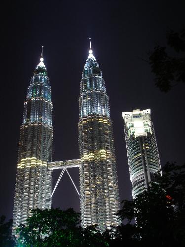 Petronas Tower - I want to travel the world and see the Iconic landmarks of each country.