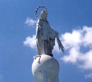 shrine - The Virgin Mary Shrine in Bogo, Cebu.