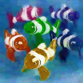 they calm and relax me - I just have to come home and look at them swimming and I feel better :)