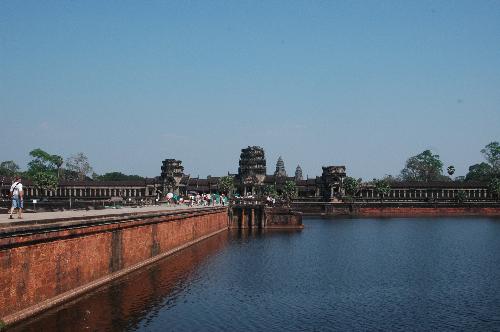 Angkor Wat - I want to travel the world and see the Iconic landmarks of each country.