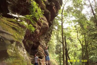 Hocking Hills State Park - A beautiful park in Ohio.