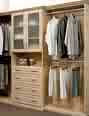 closets - pic of closet with space savers