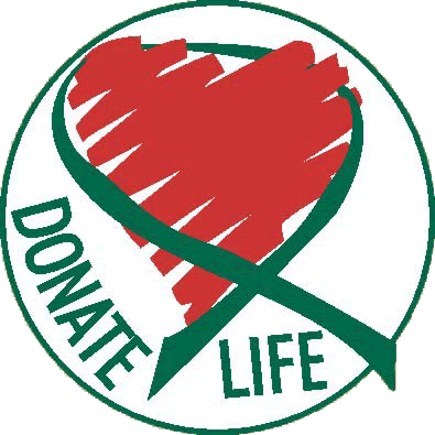 Donate Life - Symbol of organ donation