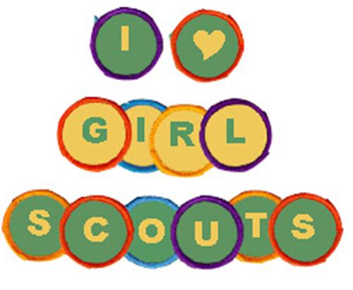 I love Girl Scouts - I love Girl Scouts. This is a picture I made to show how much I love Girl Scouts