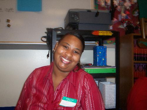 This is me! - Me volunteering at elementary school.