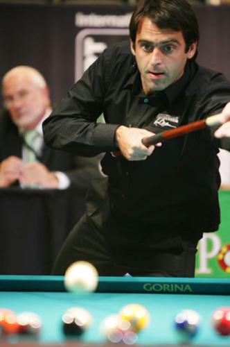Ronnie - Yeah, Ronnie enjoys playing 9-ball, too :)