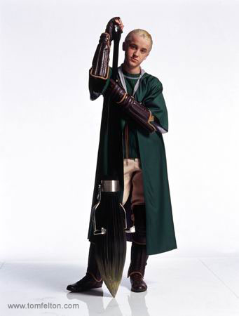 Draco Malfoy - Draco, one of Slytherin house's most infamous members.