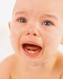 CRYING baby - A poor baby left by parents who don't want him...