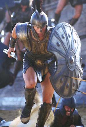 troy - this is brad pitt in troy