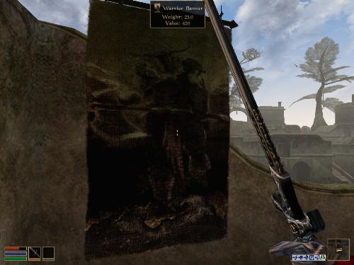 My elder scrolls screenshots! - Look at these brilliant pictures of my charecters:geldoir and gelodir AND SOME OF MY NEWEST CHARACTER gul du cott. So do you know that uploading morrowind screenshots are the best way to make money on mylot? Well if you want to know go to morrowinds root dictionary find the sentance: Screenshot enable=0. Turn this into Screenshot enable=1. Now this will allow you to be able to make morrowind screenshots! But now we have a problem! MyLot dosn't accept bitmap! Oh no! So go and get a program like irfanview! An you can turn them all into jpegs