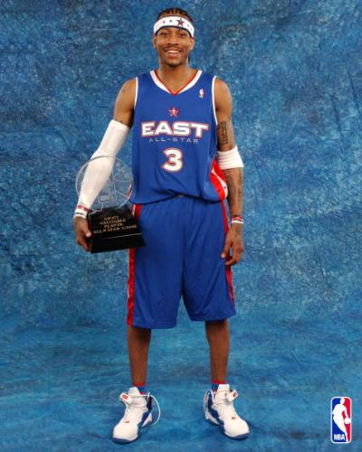 Allen Iverson MVP All-Star Game - That's him. That's The All-Star East Team MVP. That's Allen Iverson