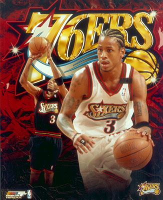 Phila Allen Iverson - Allen Iverson had very good moments in Philadelphia. And the people there love him. And they will never forget him...
