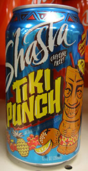 Shashta Tiki Punch - Fruit drink soda from Shasta!