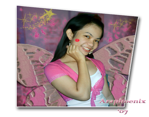 butterfly human - hahahaha... realllyyy... she's a butterfly?