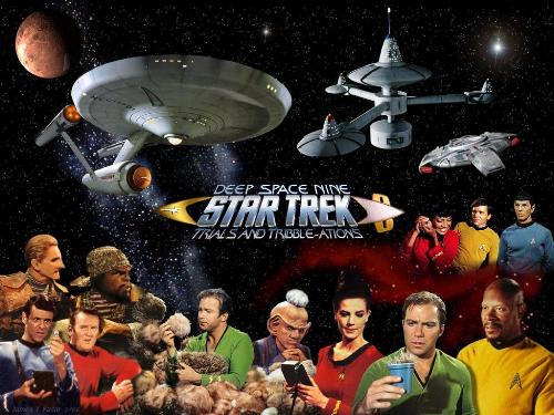 Star Trek - All the generations together..