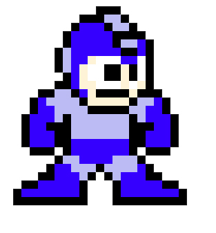 Megaman Classic - Megaman in 8-bit.