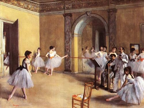 Ballet school - How many girls try learn to dance.